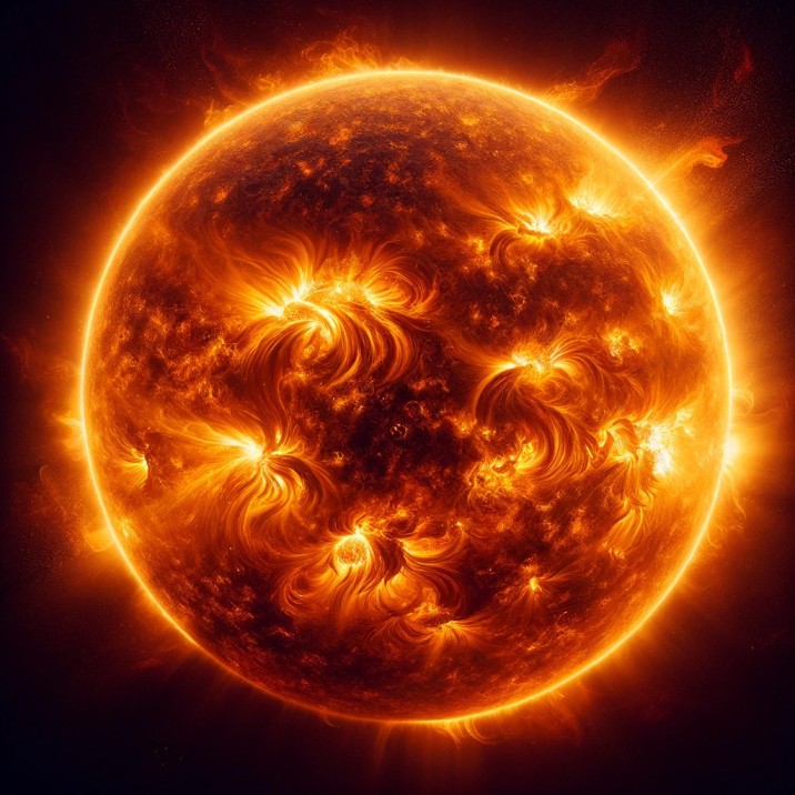 What is the sun made of?